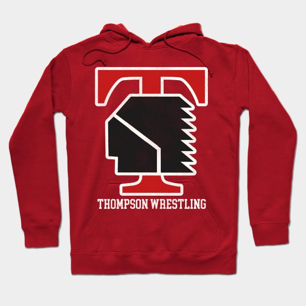 Thompson Wrestling Hoodie by darklordpug